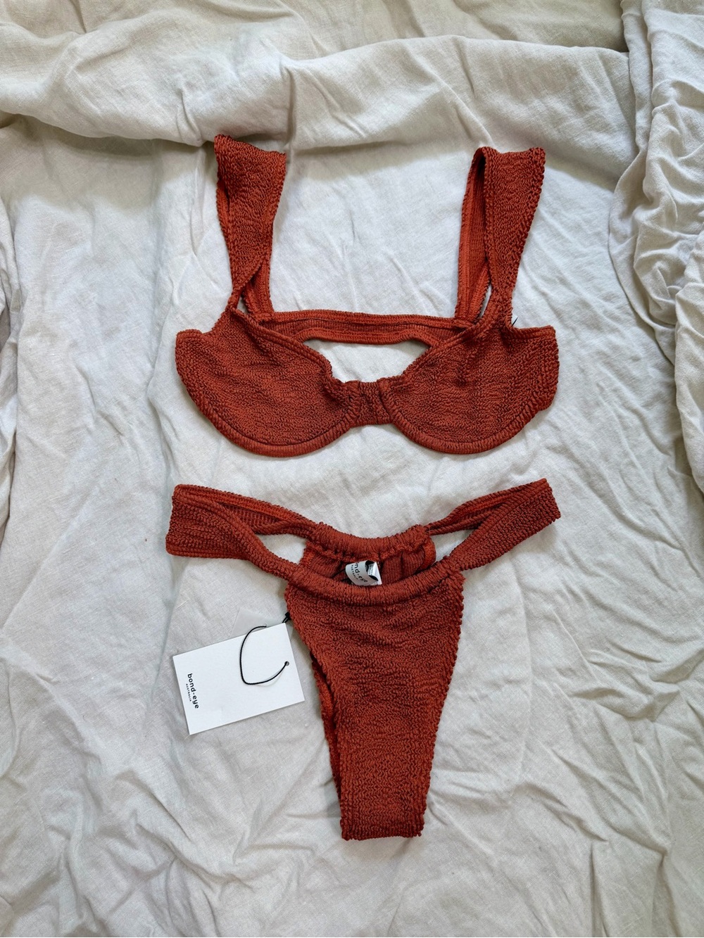 🌺bond-eye 🌺Rust Bikini Set🌺 Brand New🍓Size S-XS